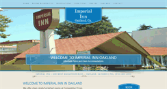 Desktop Screenshot of imperialinnoakland.com