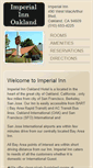 Mobile Screenshot of imperialinnoakland.com